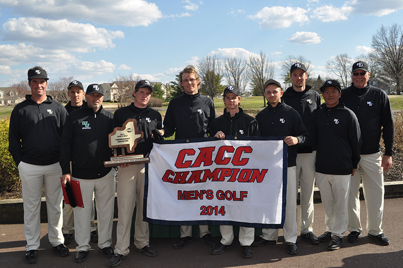 Four-Peat: Wilmington Wins 2014 CACC Men's Golf Championship; Dominican's Prokop Individual Medalist
