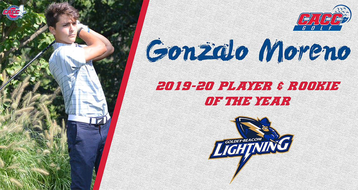 Goldey-Beacom's Gonzalo Moreno Named 2019-20 CACC Men's Golf Player & Rookie of the Year