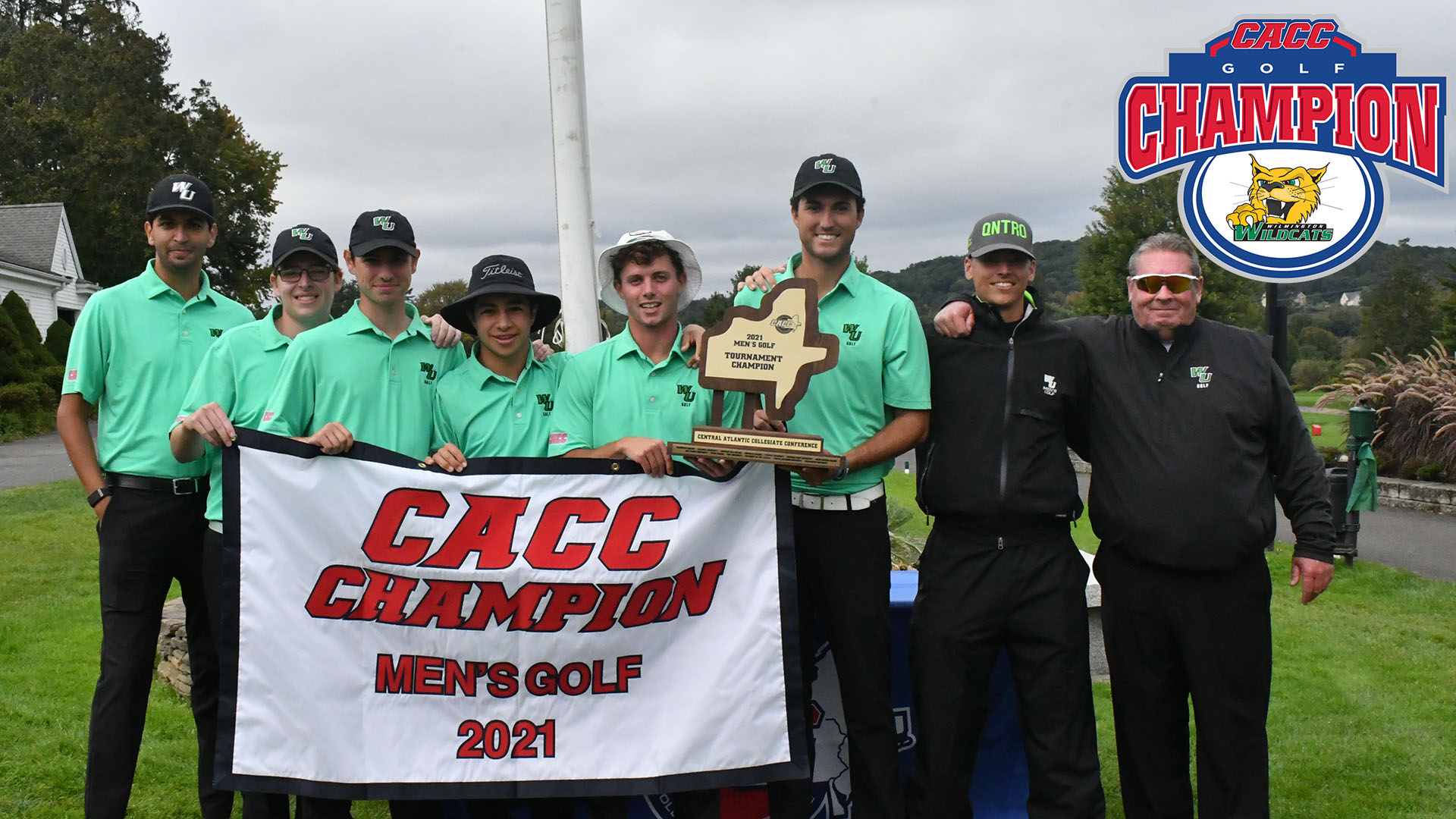 Five Birdies Over Final 2 Holes Propel WilmU to 2021 CACC Golf Championship