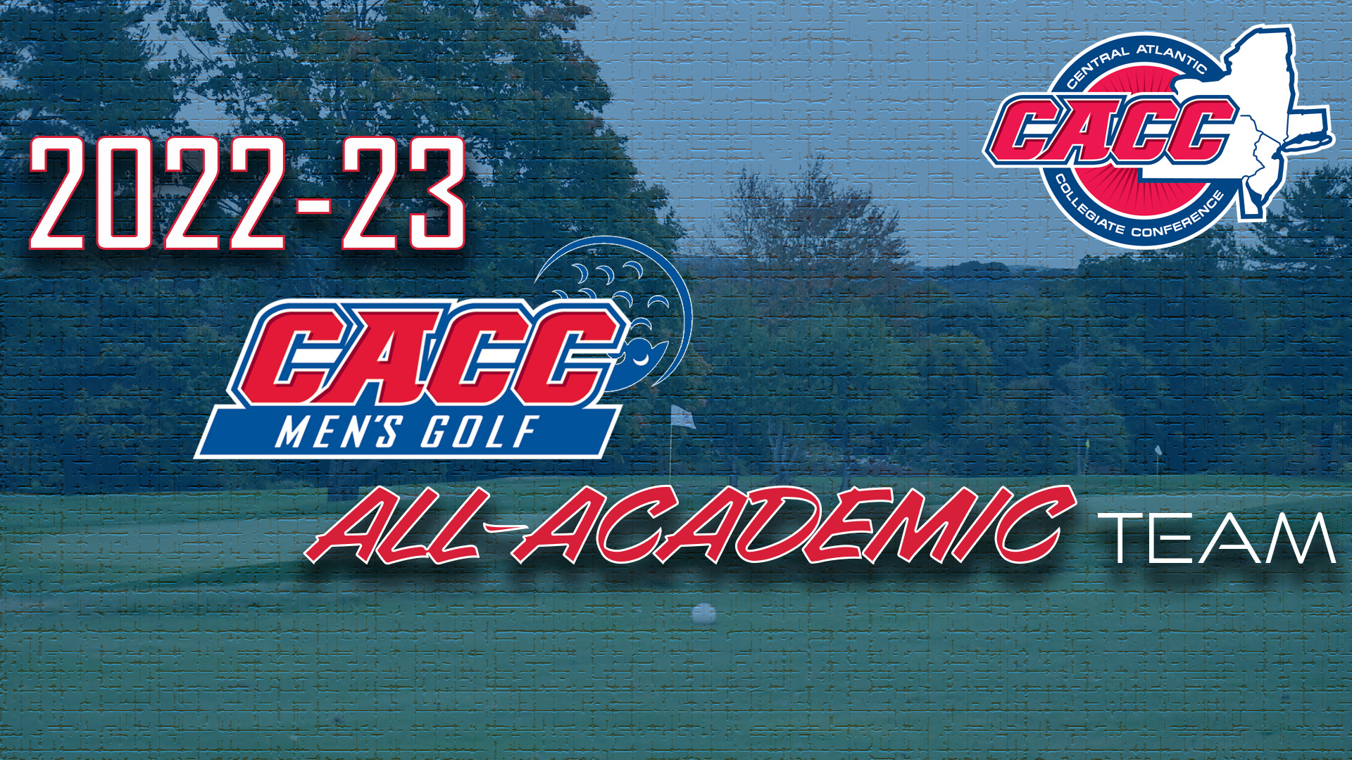 18 S-As Named to 2022-23 CACC Men's Golf All-Academic Team