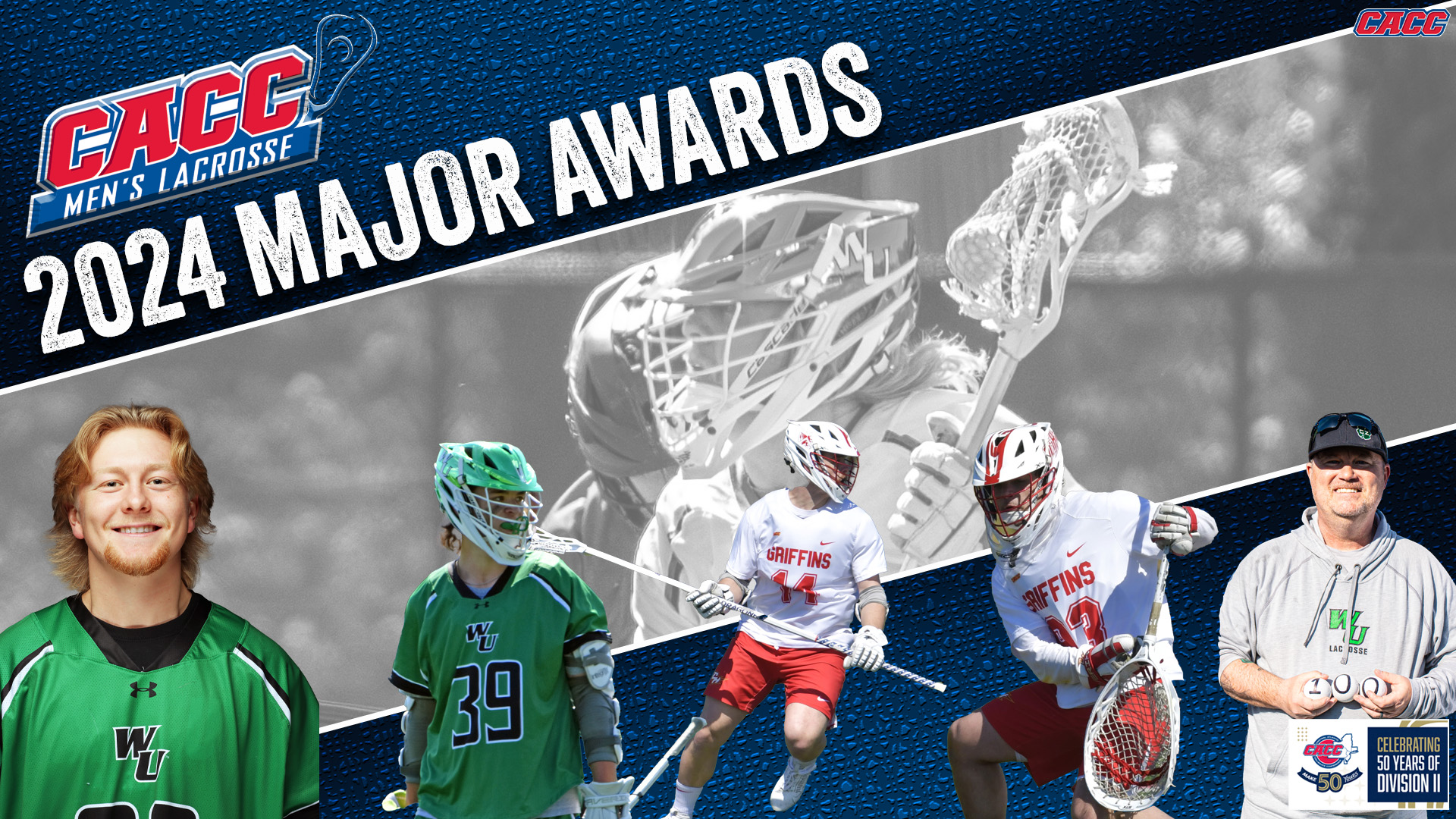 WilmU's Logan Stinson Named '24 CACC MLAX POY; All-Conference Teams Announced