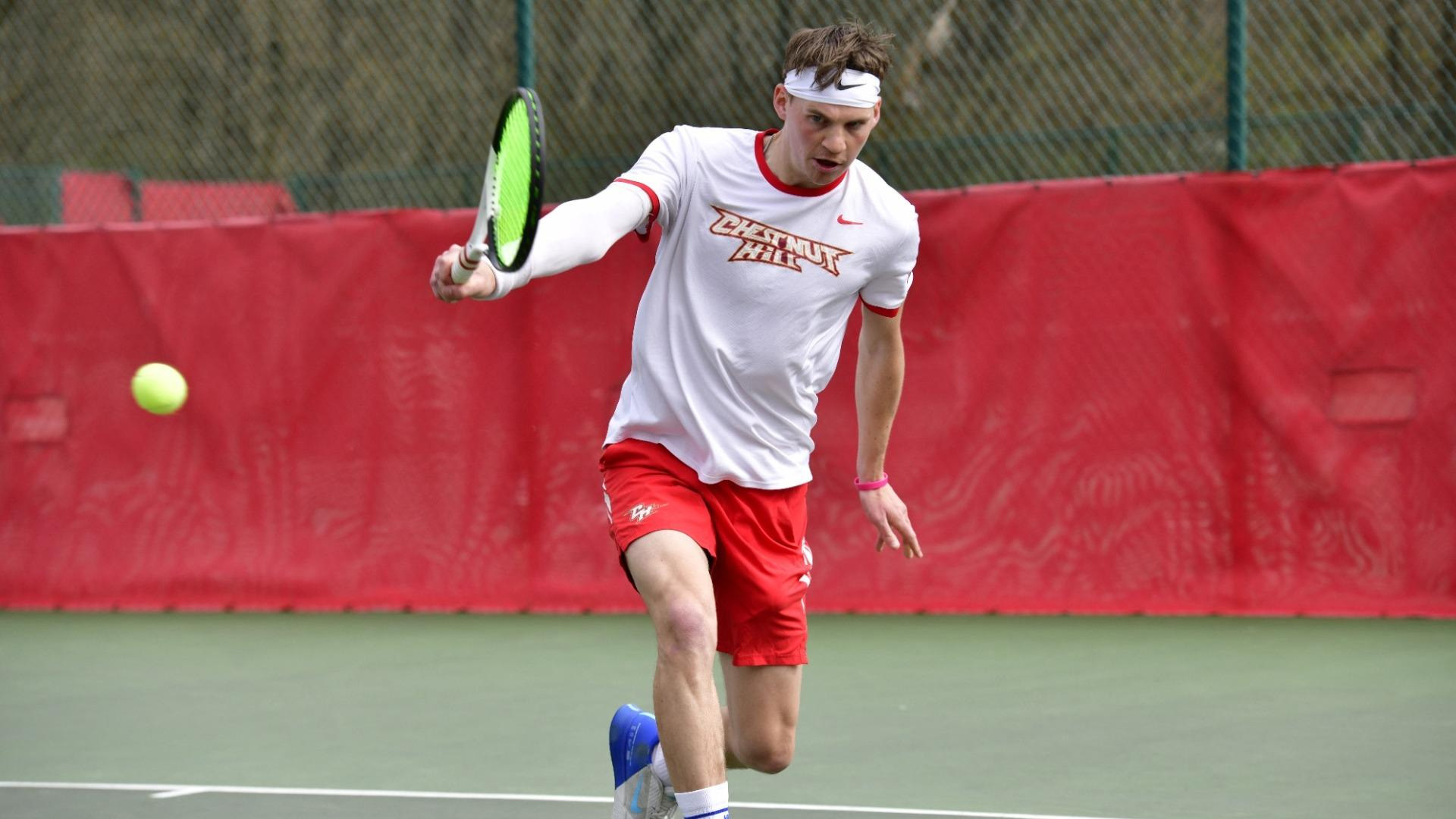 CHC Tops Post in 1st Rd of 2024 CACC Men's Tennis Championship