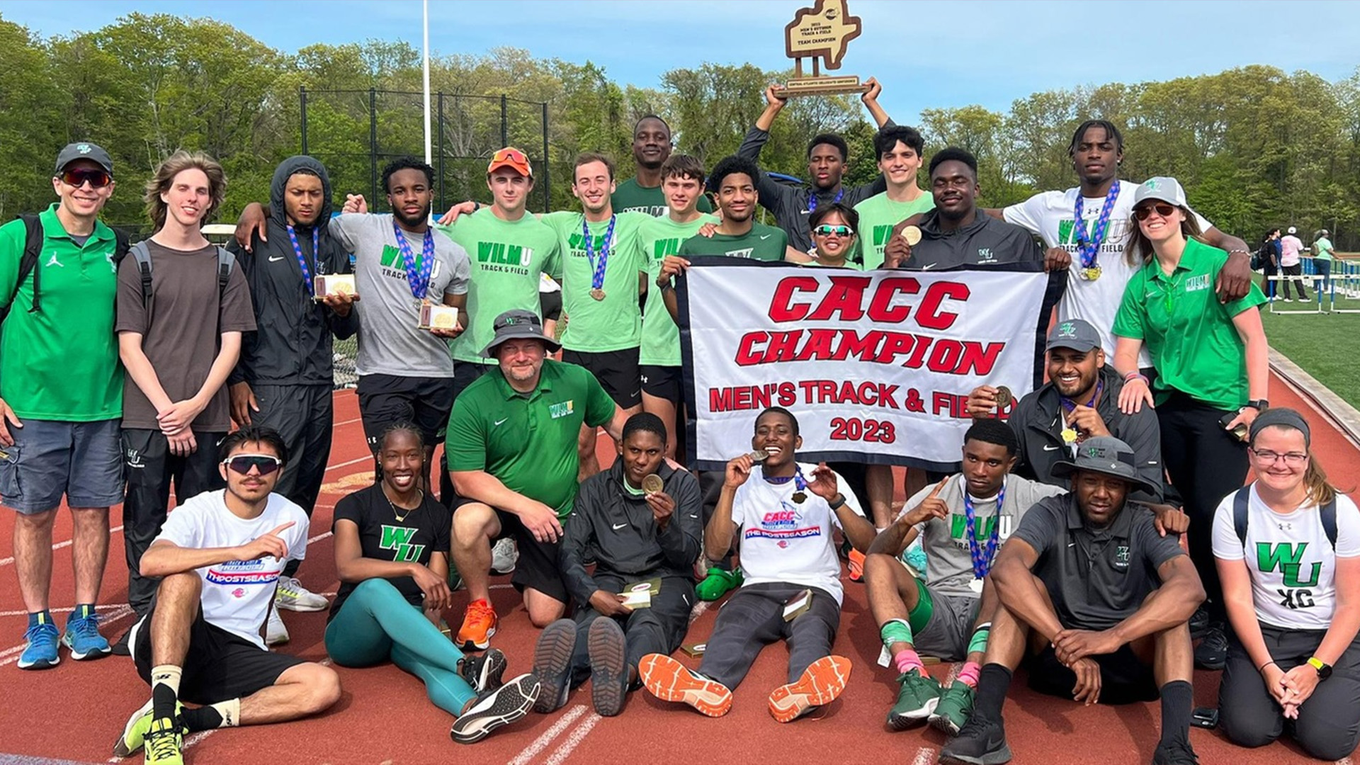 WilmU Claims First CACC Title in Men's Track & Field Program History
