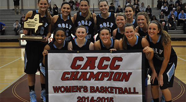 Holy Family Storms Back to Win 2015 CACC Women's Basketball Championship