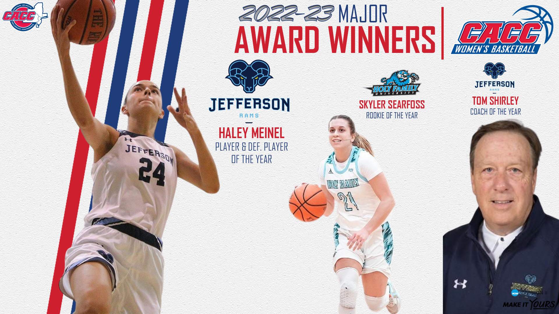 2022-23 CACC WBB All-Conference & Major Awards
