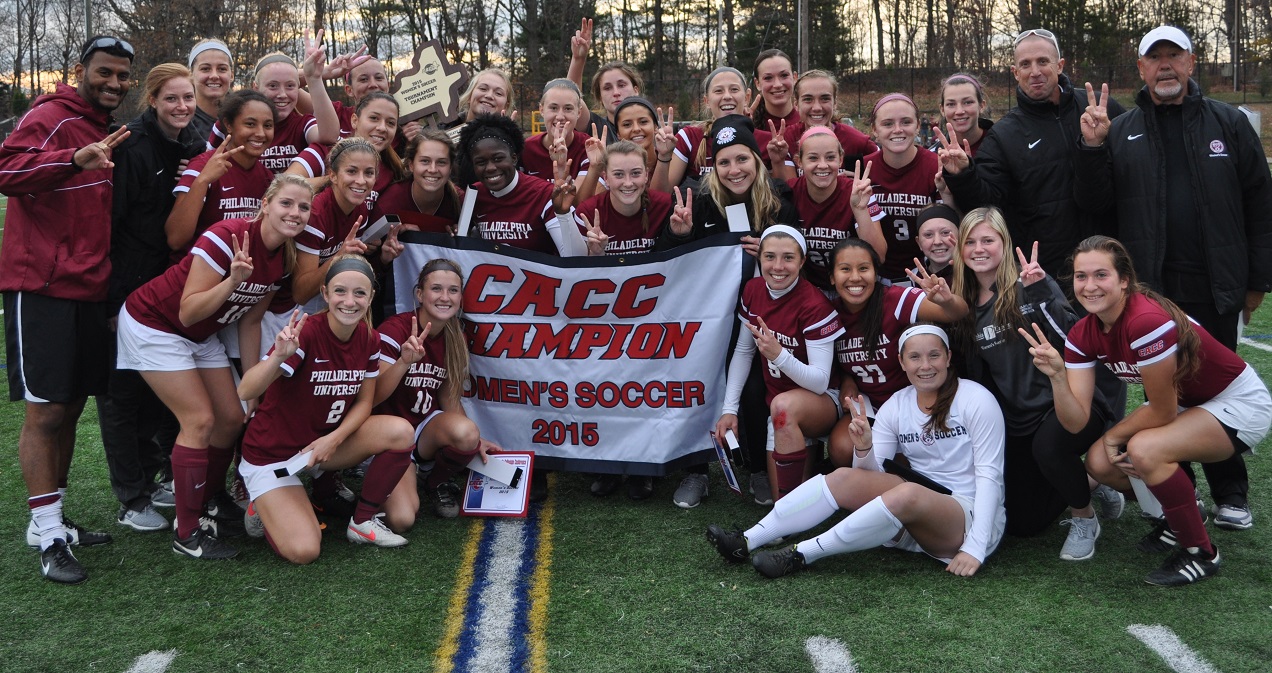 Chmielewski's Goal, Shaw's Timely Saves Propel PhilaU Women's Soccer to CACC Title Repeat