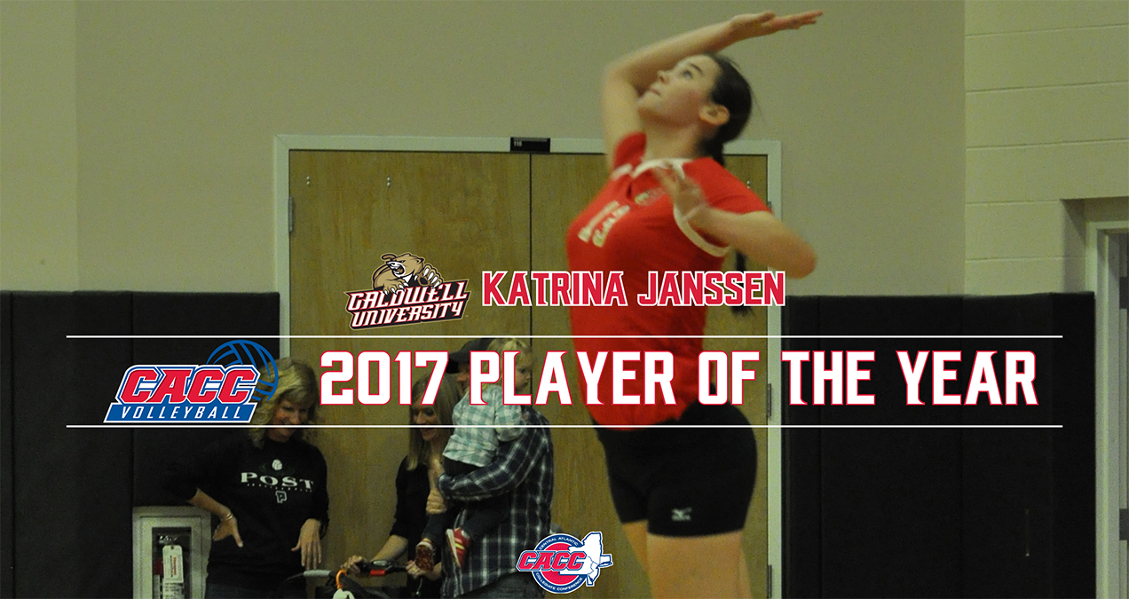 Caldwell's Katrina Janssen Named 2017 CACC VB Player of the Year; All-CACC Honorees Announced