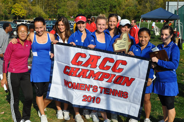 CONCORDIA SECURES SECOND STRAIGHT CACC WOMEN'S TENNIS CHAMPIONSHIP