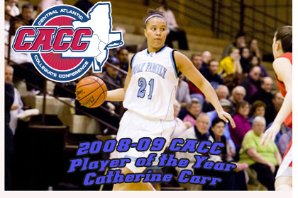 HOLY FAMILY'S CARR TABBED CACC WOMEN'S BASKETBALL PLAYER OF THE YEAR