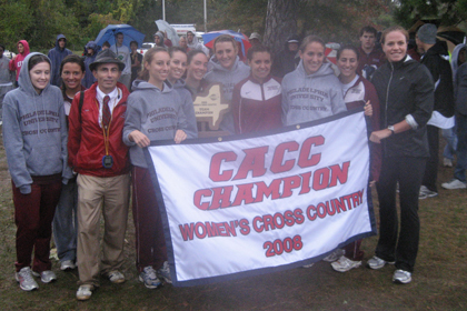 PHILADELPHIA CLAIMS CACC CHAMPIONSHIP IN WOMEN'S CROSS COUNTRY