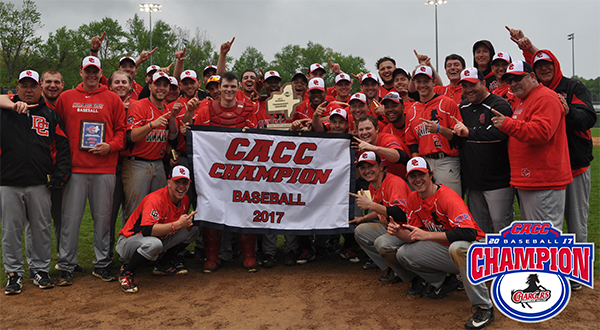 Dominican Wins 2nd Game Against CHC to Claim 2017 CACC Baseball Championship