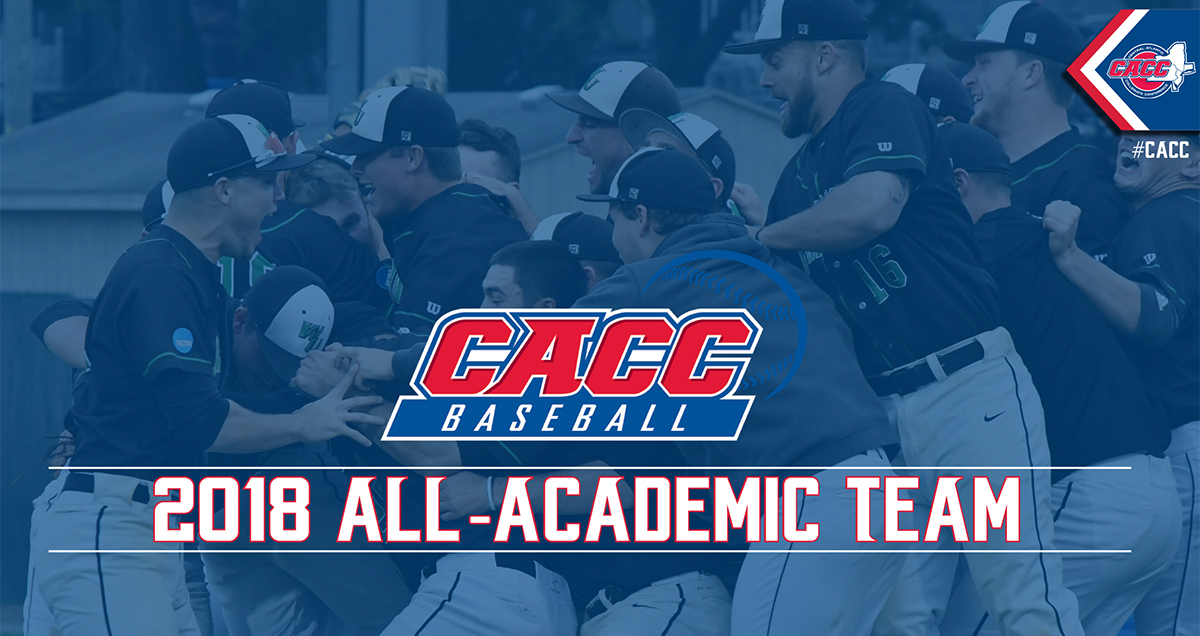 Forty-Six Student-Athletes Land on 2018 CACC Baseball All-Academic Team