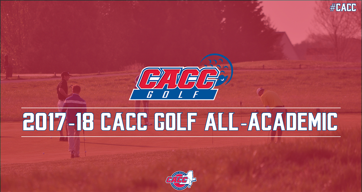Eight Student-Athletes Named to 2017-18 CACC Golf All-Academic Team