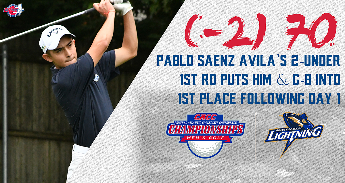 Saenz Avila's 2-Under 70 in Opening Round Vaults Both Himself & Goldey-Beacom into 1st Place Heading into Tuesday's Final Rd