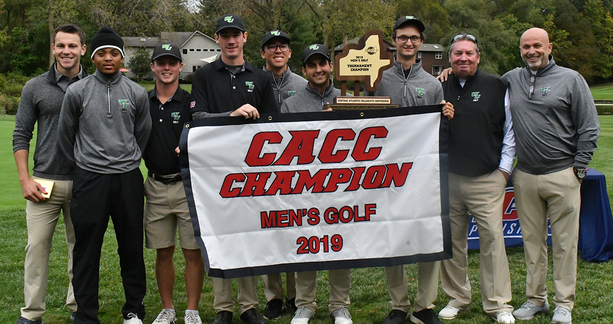 WilmU's Terrific Final Round Propels Wildcats to 2019 CACC Men's Golf Championship
