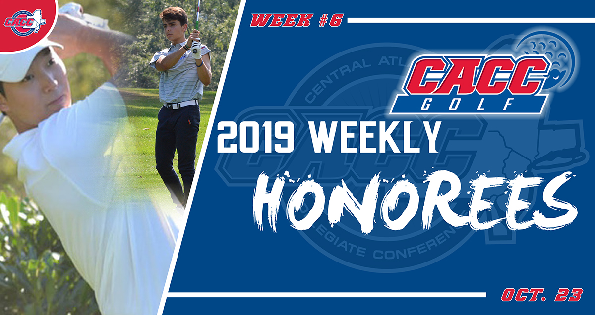 CACC Men's Golf Weekly Honorees (Oct. 23)