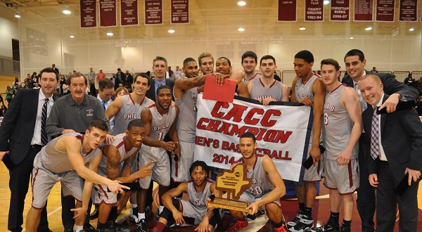 Philadelphia U. Men's Basketball Wins Second-Straight CACC Championship with 77-68 Win over Wilmington