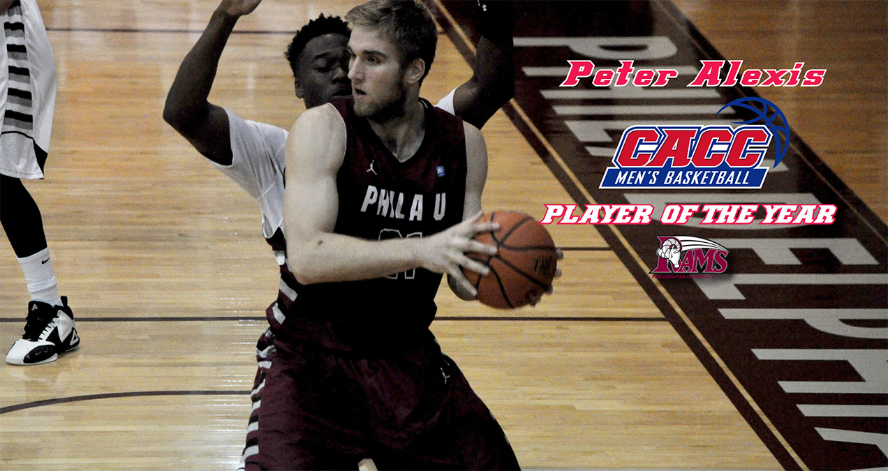PhilaU's Peter Alexis Named 2015-16 Men's Basketball Player of the Year; All-CACC Teams Announced
