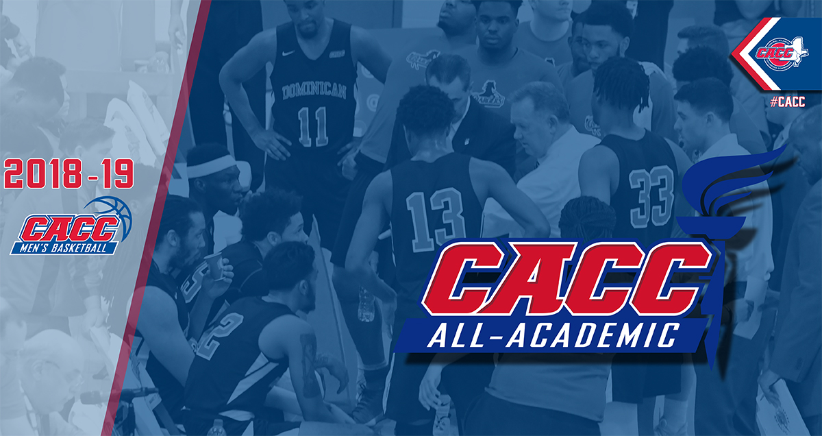 Sixteen Standouts Named to 2018-19 CACC Men's Basketball All-Academic Team