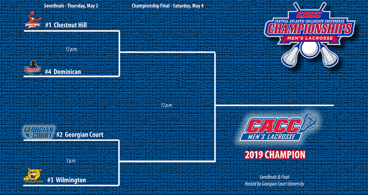 Field is Set for 2019 CACC Men's Lacrosse Championship; CHC Captures No. 1 Seed with Regular Season Title