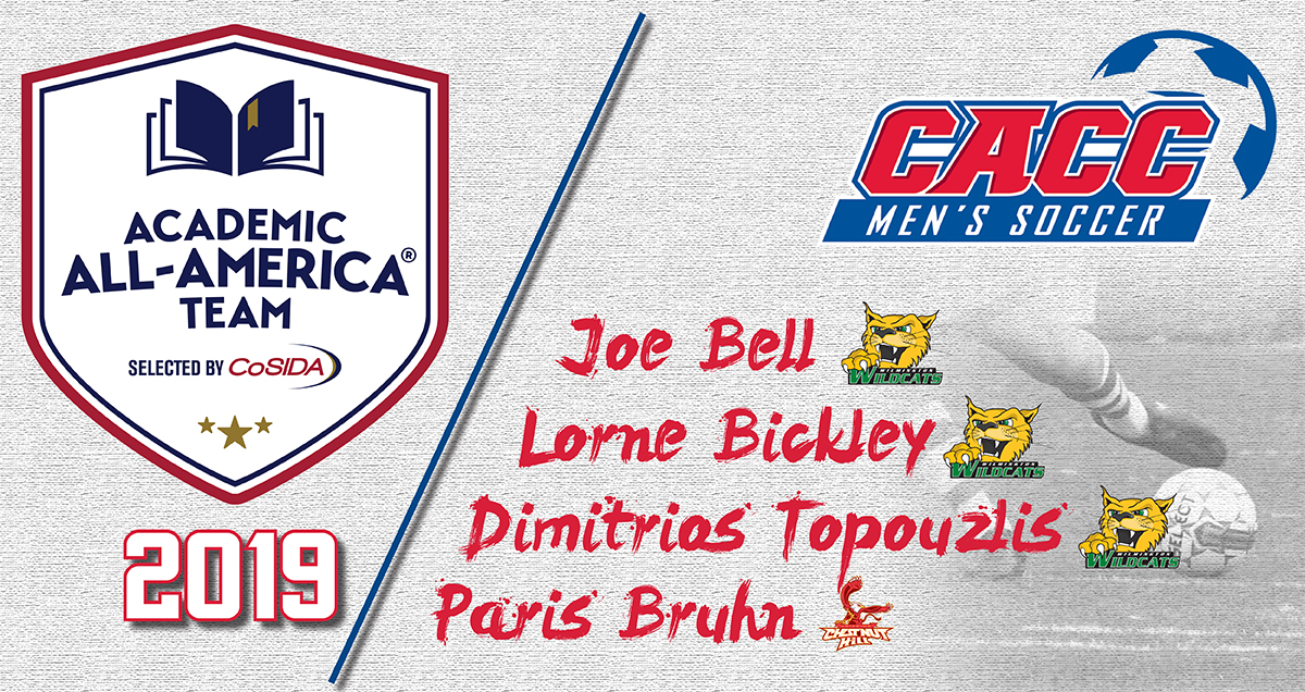 Four CACC Standouts Named 2019 CoSIDA Academic All-Americans