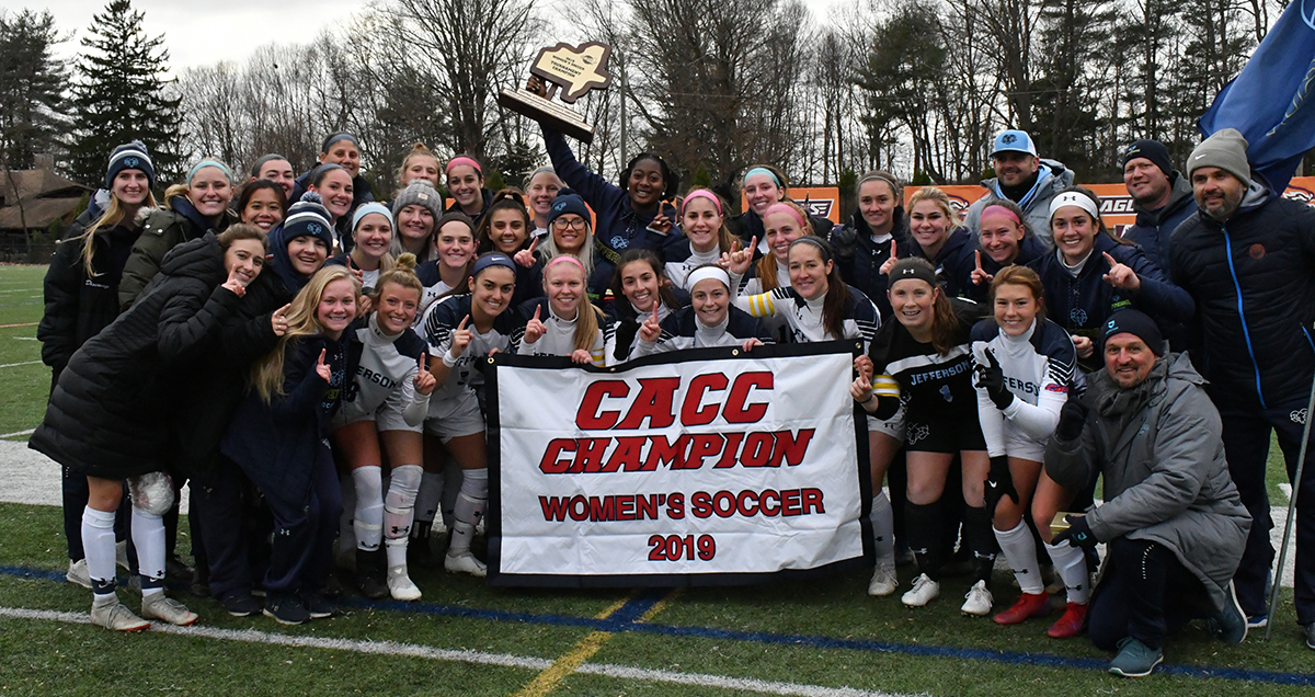 Jefferson Uses Late Goal to Earn 2-1 Triumph Over GCU in 2019 CACC Women's Soccer Championship Final