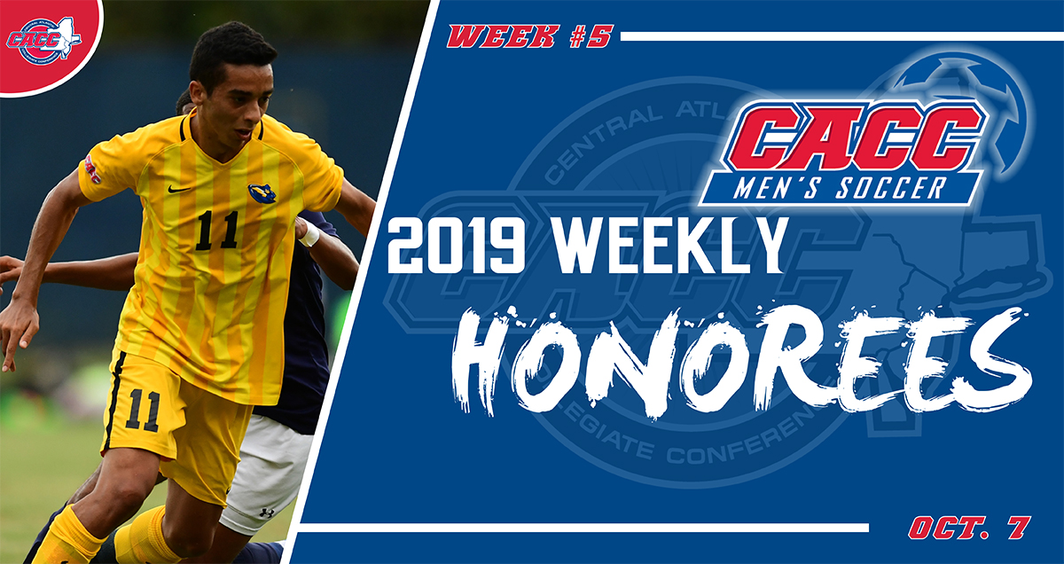 CACC Men's Soccer Weekly Honorees (Oct. 7)