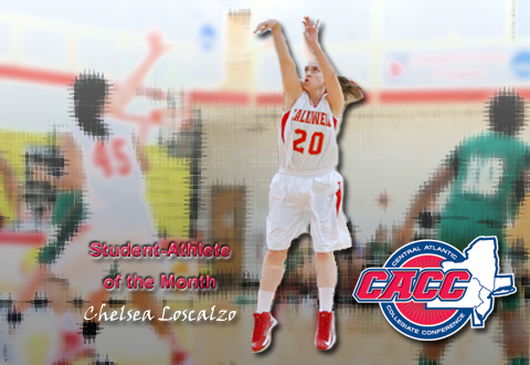 Caldwell College’s Chelsea Loscalzo, CACC Student-Athlete of the Month - January 2013