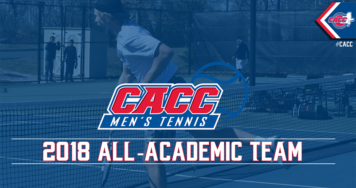 Sixteen Student-Athletes Named to 2018 CACC Men's Tennis All-Academic Team