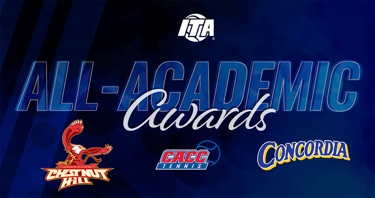 Several CACC Men's & Women's Tennis Teams & Student-Athletes Earn ITA Academic Honors