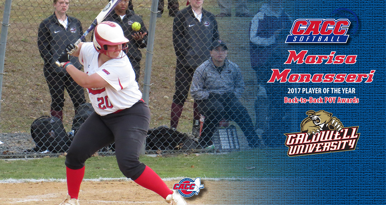 Caldwell's Monasseri Earns 2nd Straight CACC Softball Player-of-the-Year Award; All-CACC Tms Announced