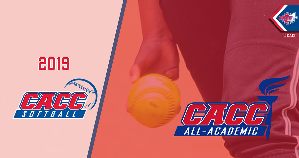Fifty-Five Student-Athletes Named to 2019 CACC Softball All-Academic Team