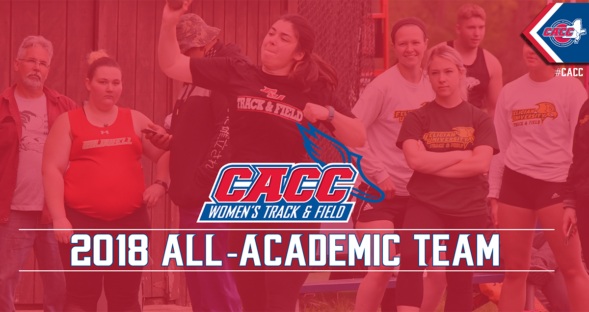 Thirty-Three Standouts Named to 2018 CACC Women's Track & Field All-Academic Team
