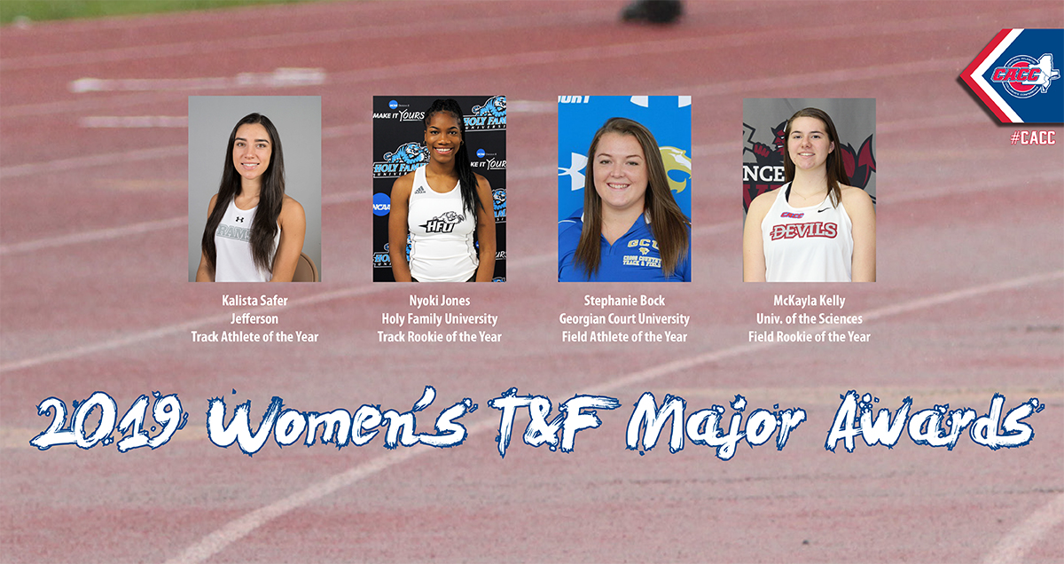 CACC Announces Major Award Winners for the 2019 Women's Outdoor Track & Field Season