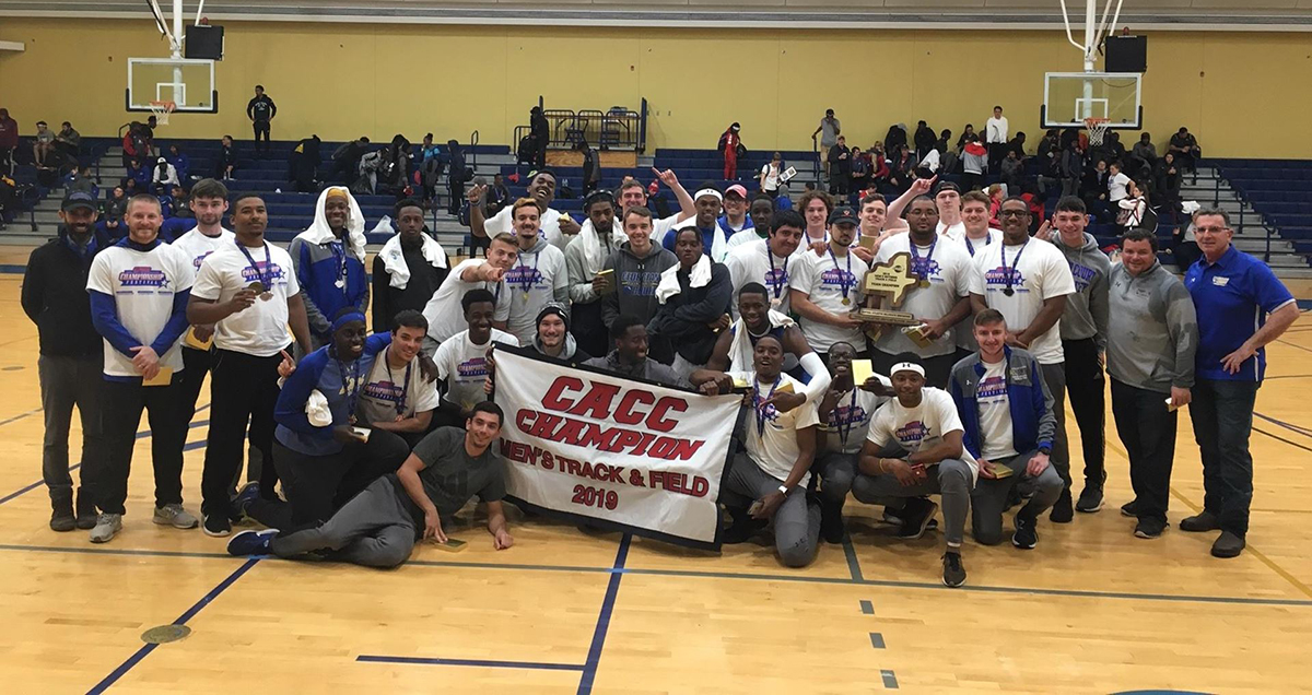 Georgian Court Makes It Four CACC Men's T&F Titles in Five Years