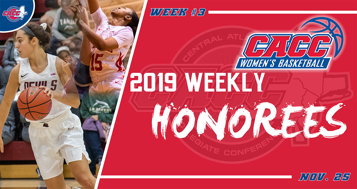 CACC Women's Basketball Weekly Honorees (Nov. 25)