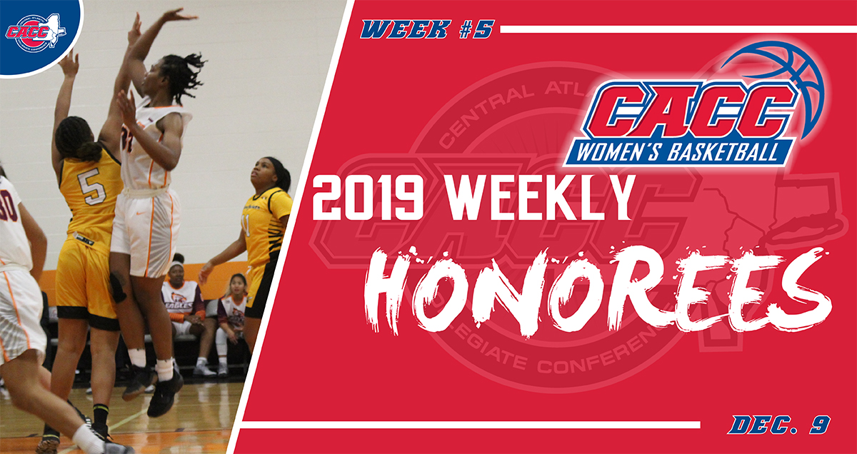 CACC Women's Basketball Weekly Honorees (Dec. 9)