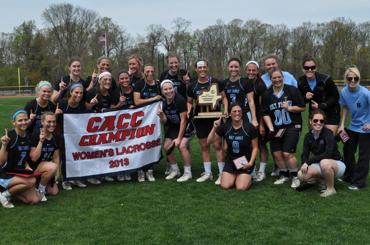 Holy Family Repeats as CACC Women's Lacrosse Tournament Champions