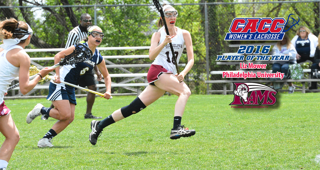PhilaU's Liz Mower Named 2016 CACC WLAX Player of the Year; All-CACC Teams Announced