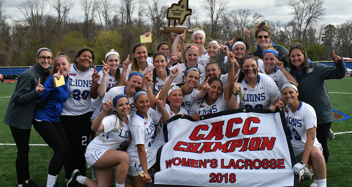 Georgian Court Pulls Away for 22-12 Win over Chestnut Hill in 2018 CACC WLAX Championship Final