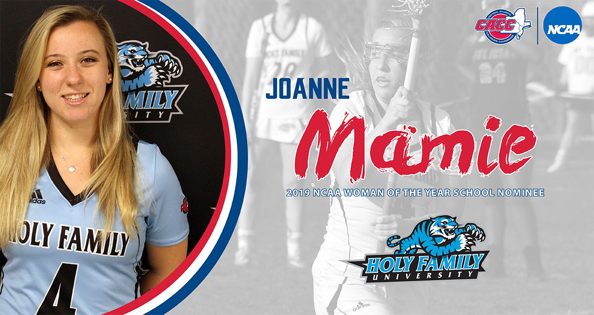 NCAA WOMAN OF THE YEAR NOMINEE: Joanne Mamie (Holy Family University)