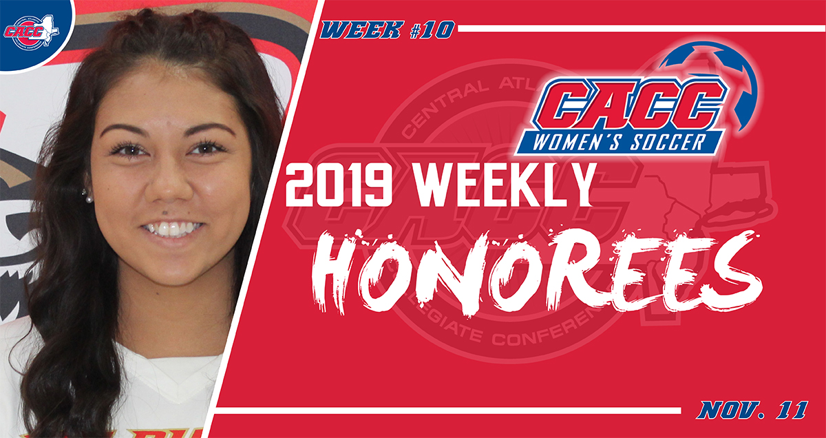 CACC Women's Soccer Weekly Honorees (Nov. 11)