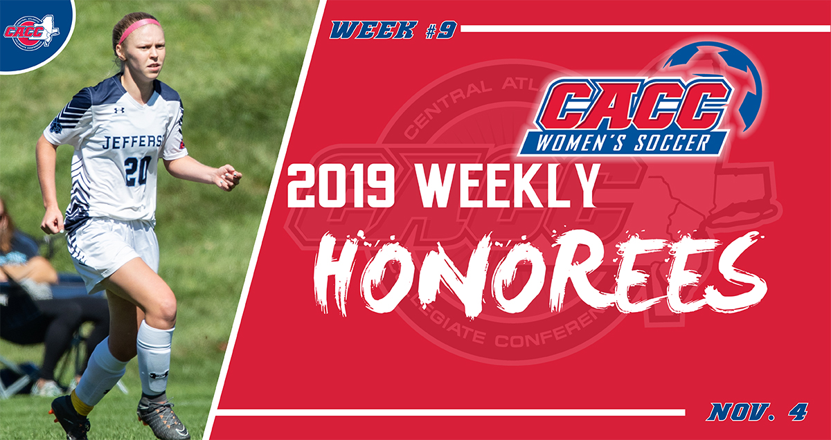 CACC Women's Soccer Weekly Honorees (Nov. 4)