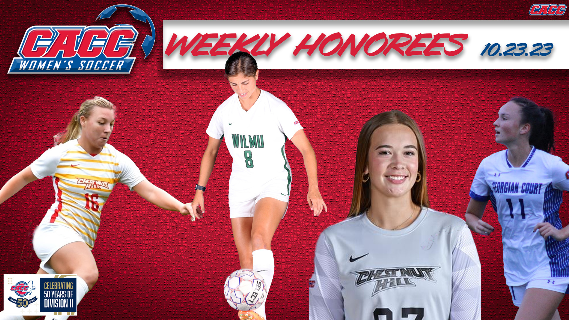 CACC Women's Soccer Weekly Honorees (10-23-23)
