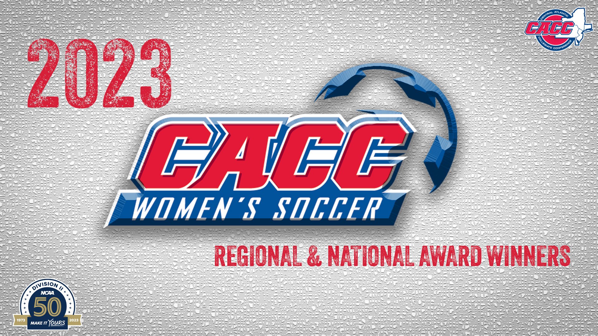 2023 CACC Women's Soccer Regional &amp; National Awards