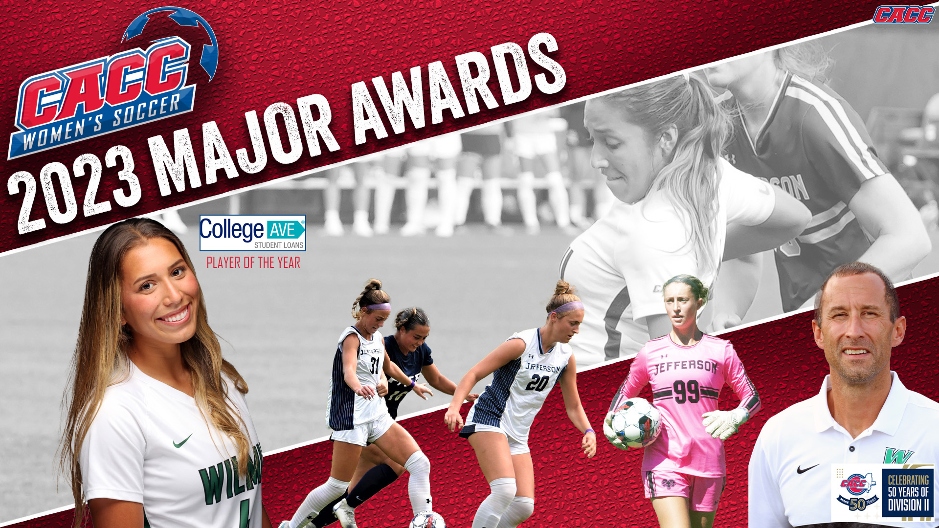2023 CACC WSOC All-Conference & Major Awards