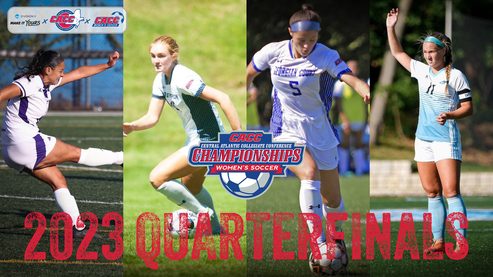 2 Higher Seeds & 2 Lower Seeds Victorious in 2023 CACC WSOC Quarterfinals