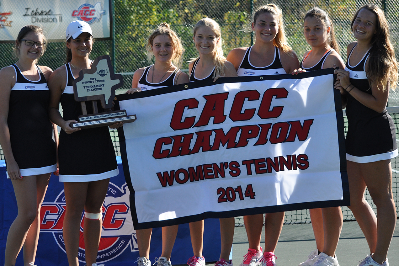 Concordia Claims 2014 CACC Women's Tennis Championship with 5-2 Win over Goldey-Beacom