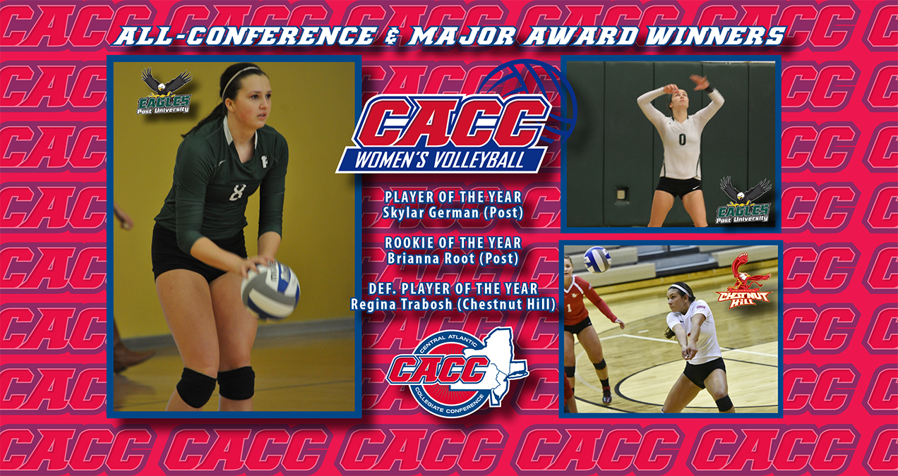 Post's Skylar German Earns Second-Straight CACC Volleyball Player-of-the-Year Award