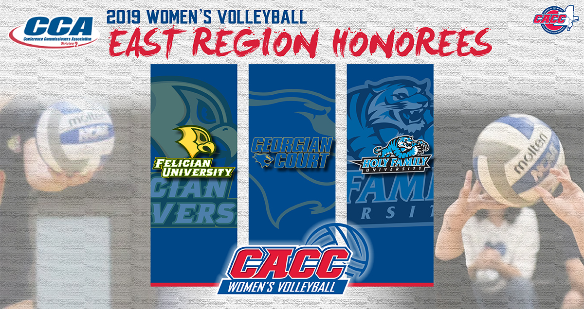 Five CACC Women's Volleyball Standouts Named to the 2019 D2CCA East Region Team